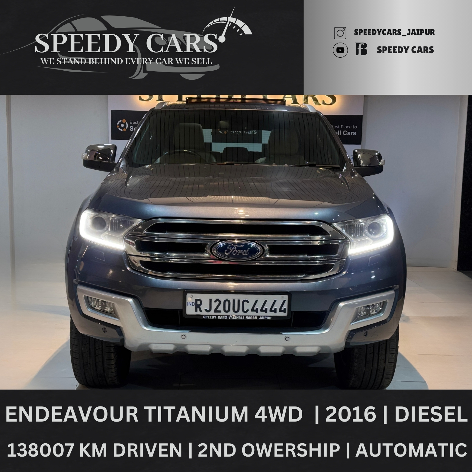 Ford Endeavour Titanium 4WD 2016