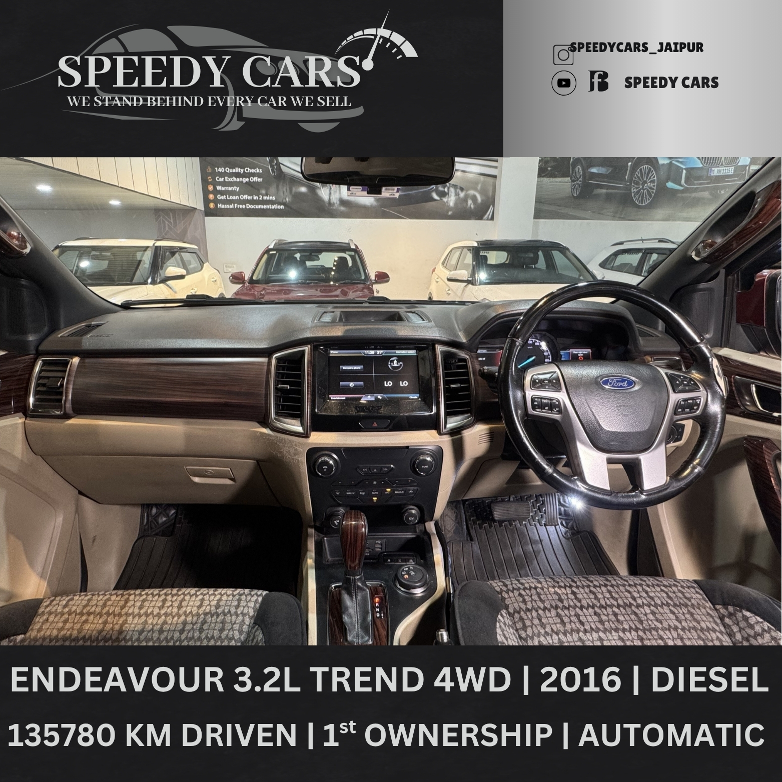 Ford Endeavour 3.2L Trend 4WD 2016