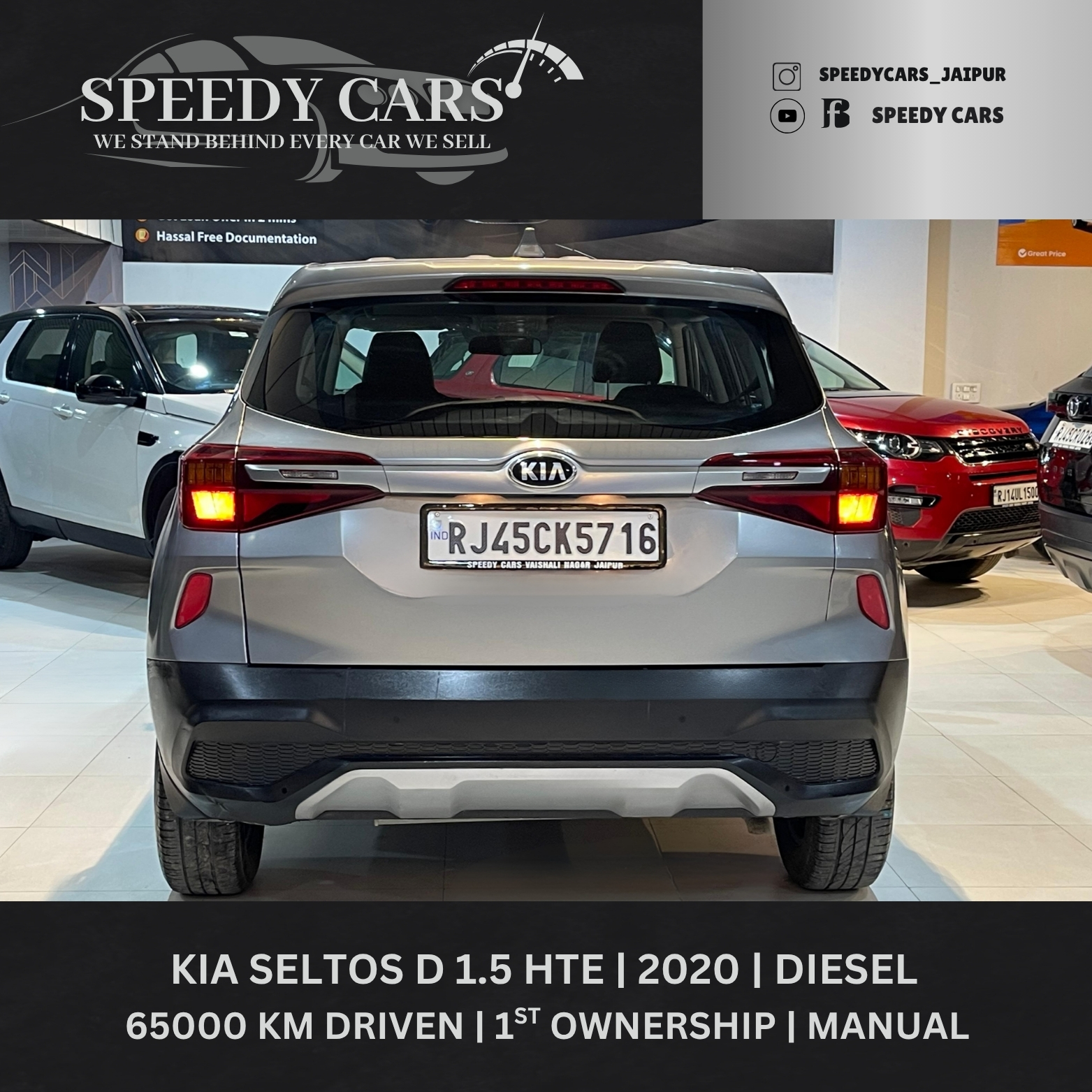 Kia Seltos HTE 2020