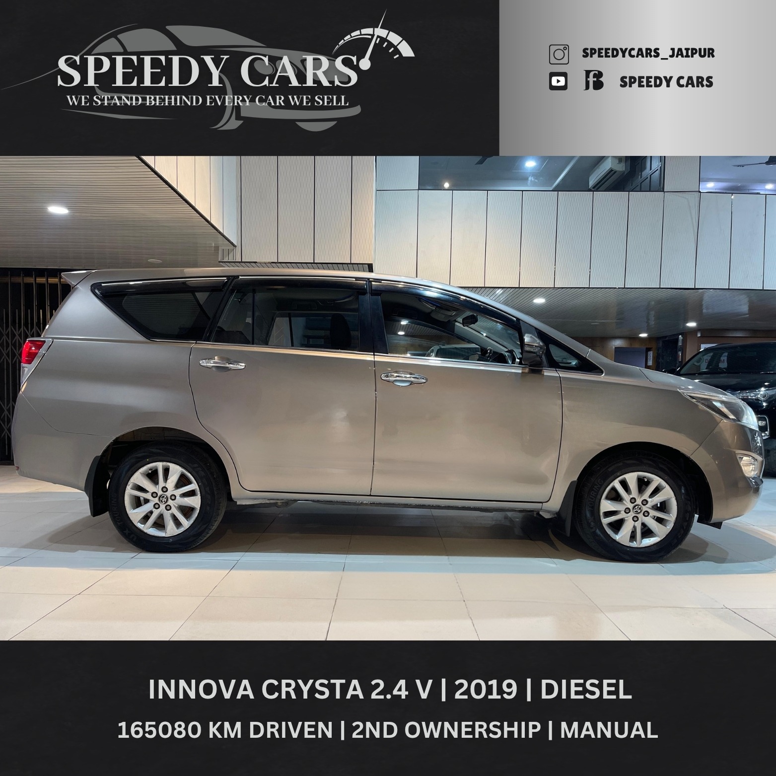 Toyota Innova Crysta VX 2019