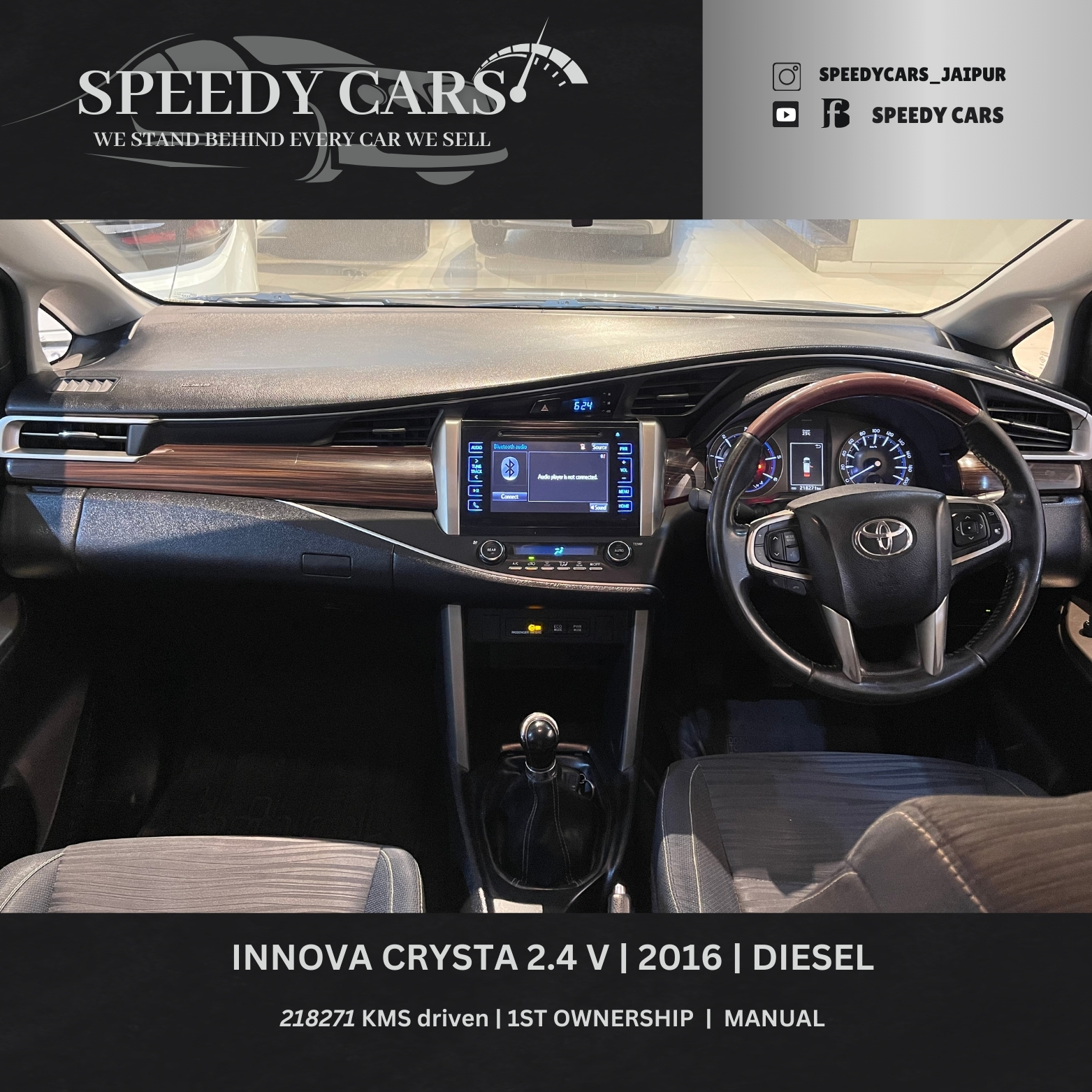 Toyota Innova Crysta VX 2016