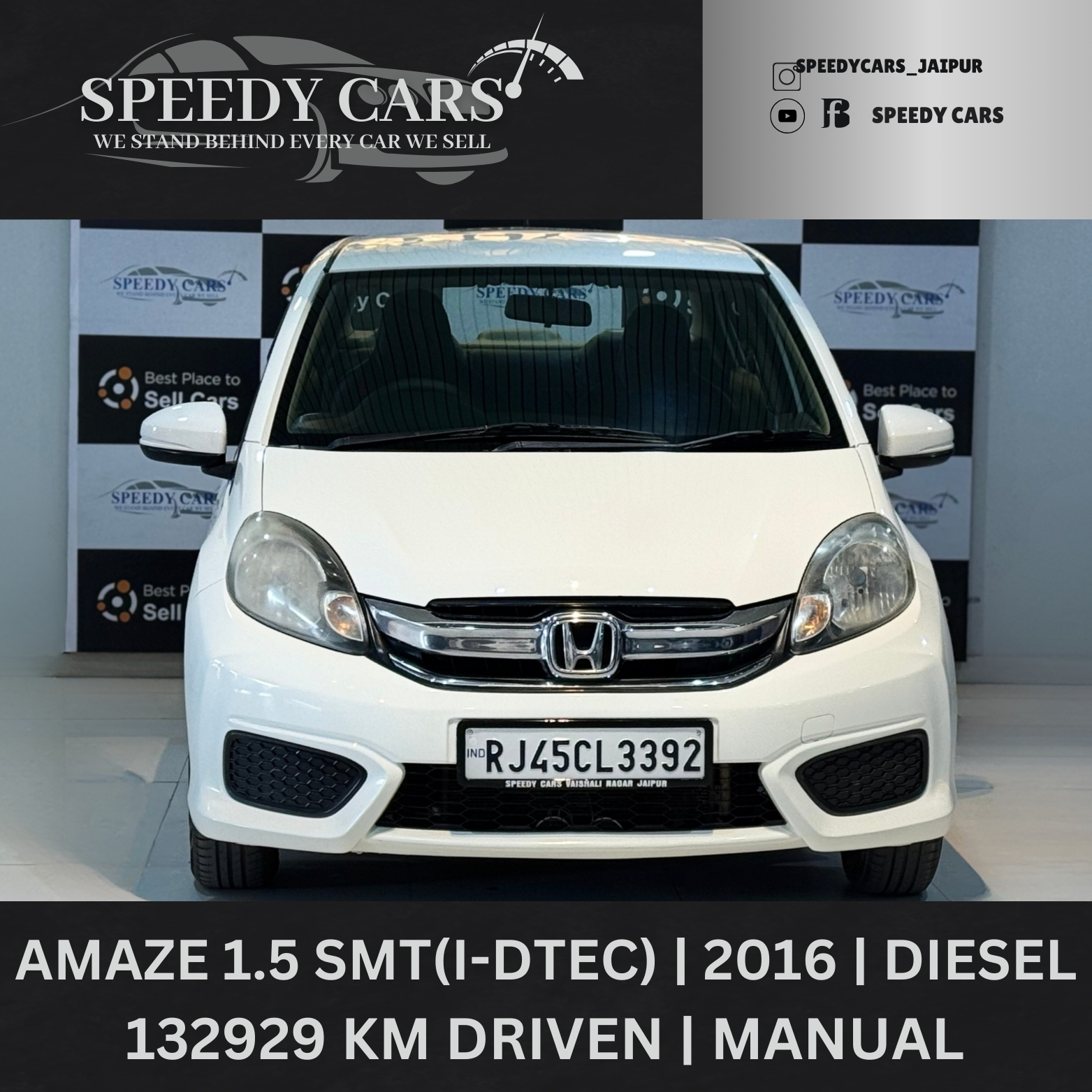 Honda Amaze S 2016