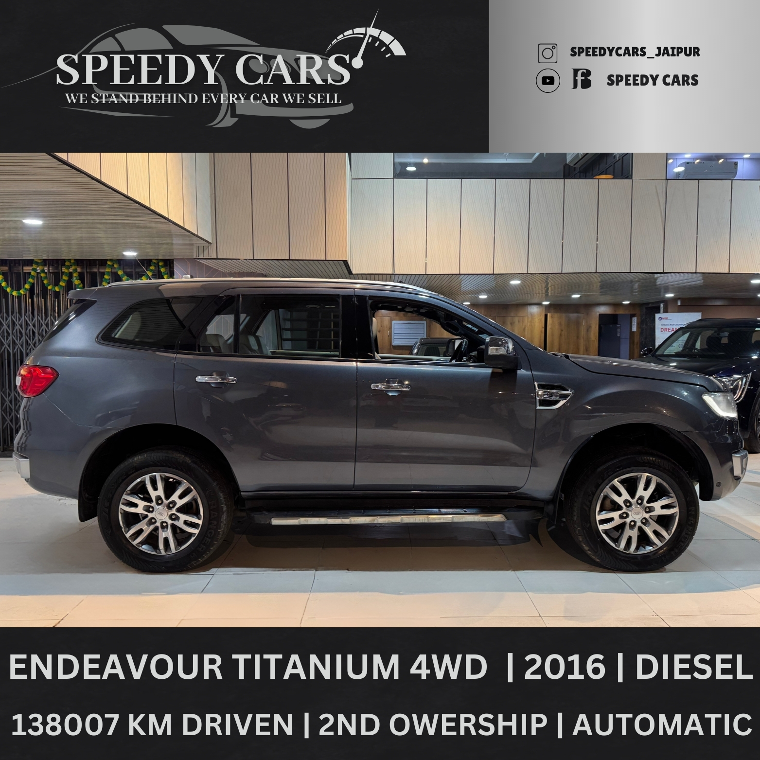 Ford Endeavour Titanium 4WD 2016