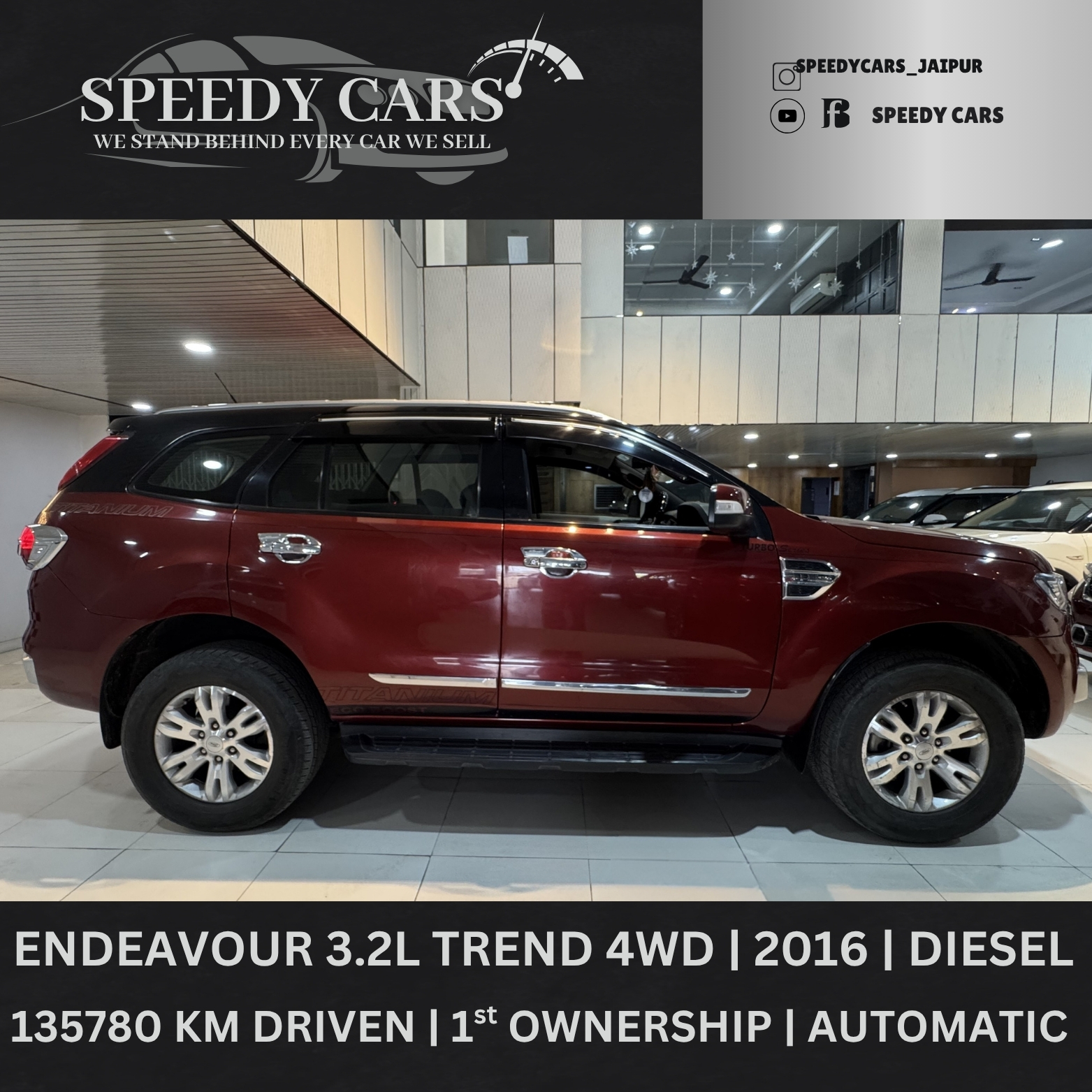 Ford Endeavour 3.2L Trend 4WD 2016