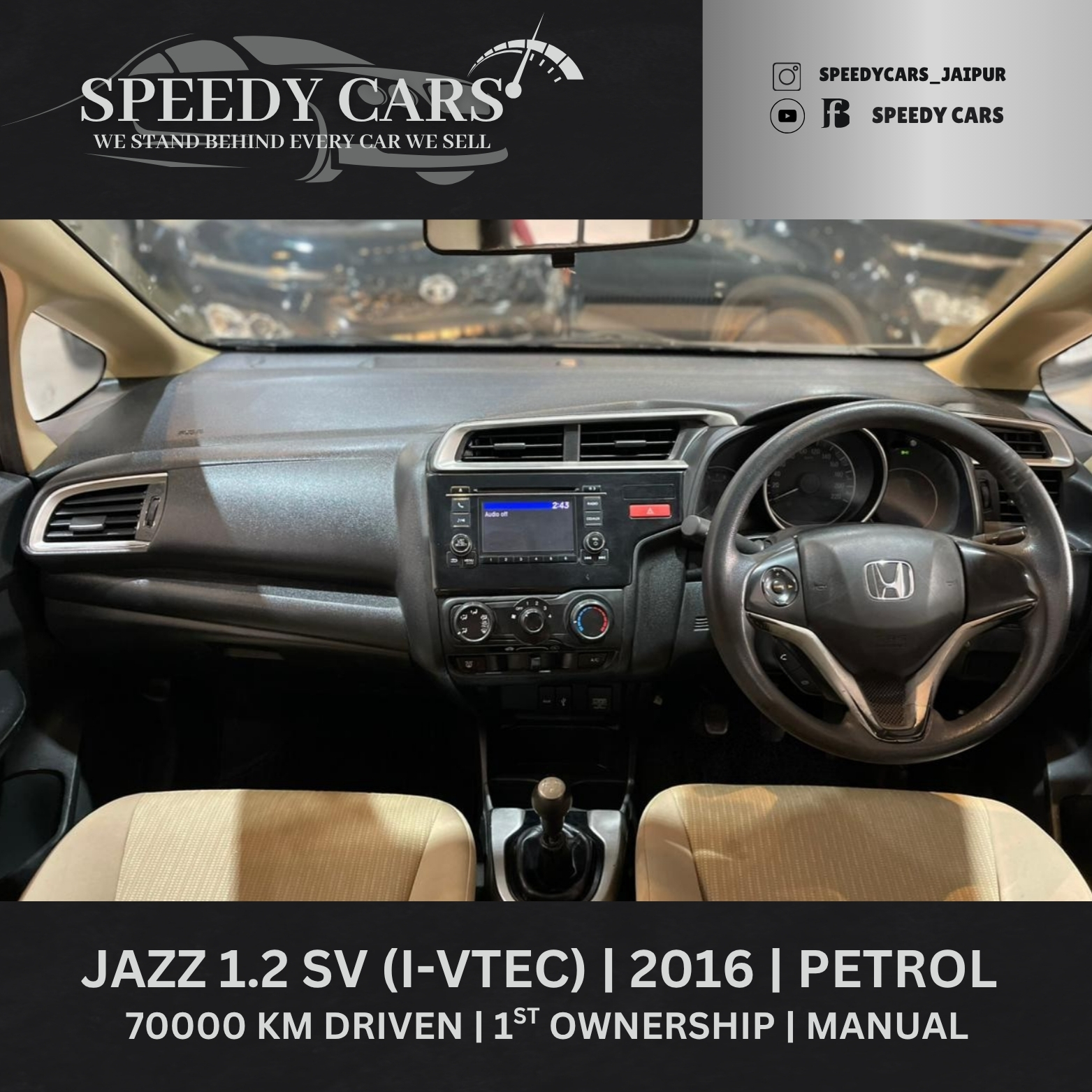 Honda Jazz V 2016