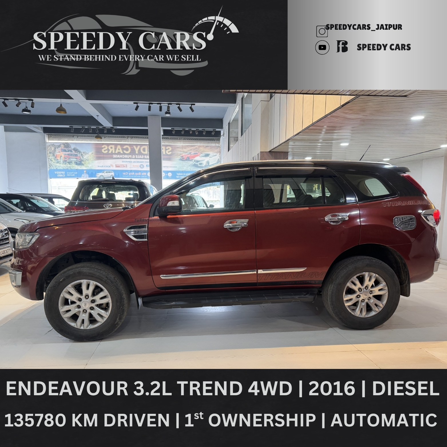 Ford Endeavour 3.2L Trend 4WD 2016
