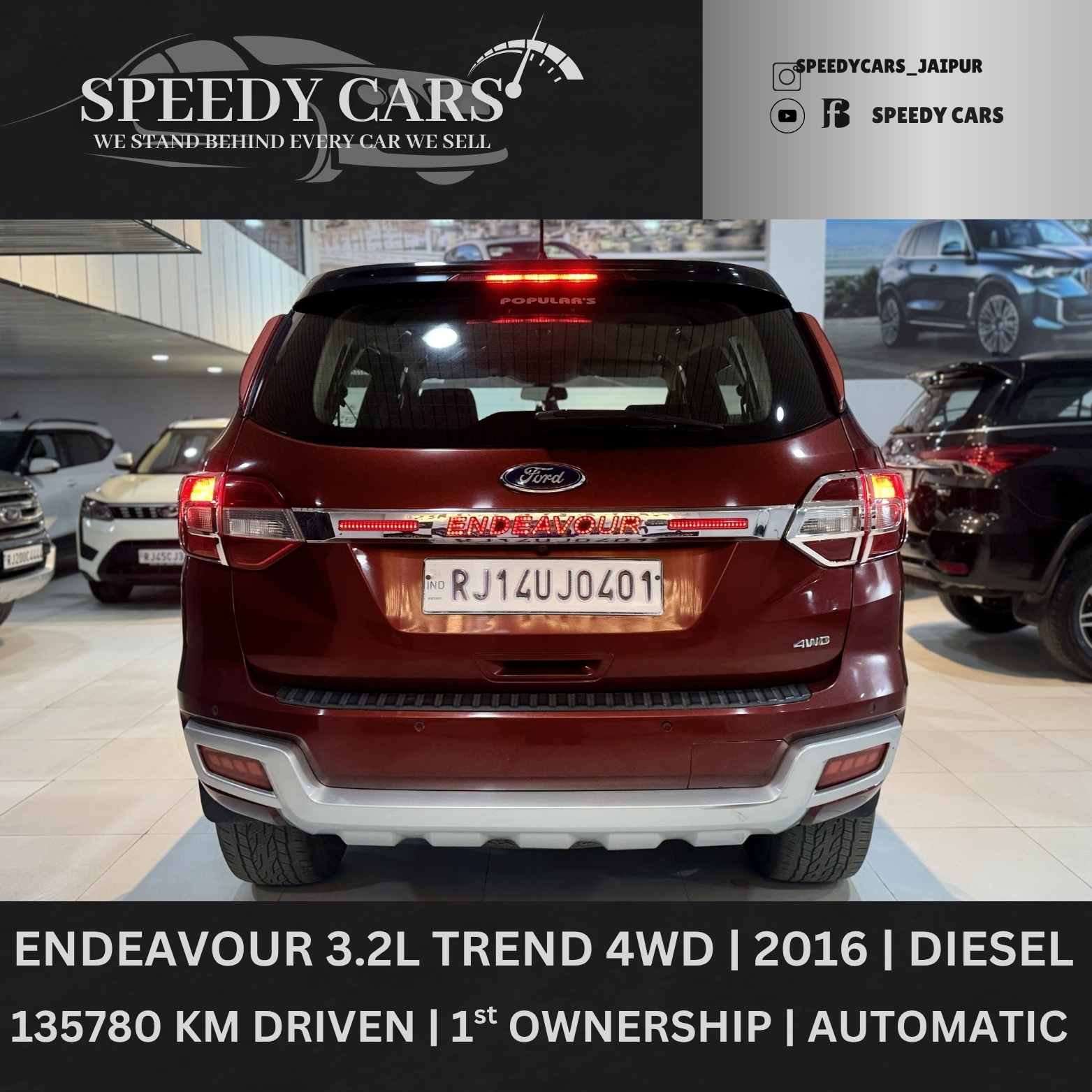 Ford Endeavour 3.2L Trend 4WD 2016