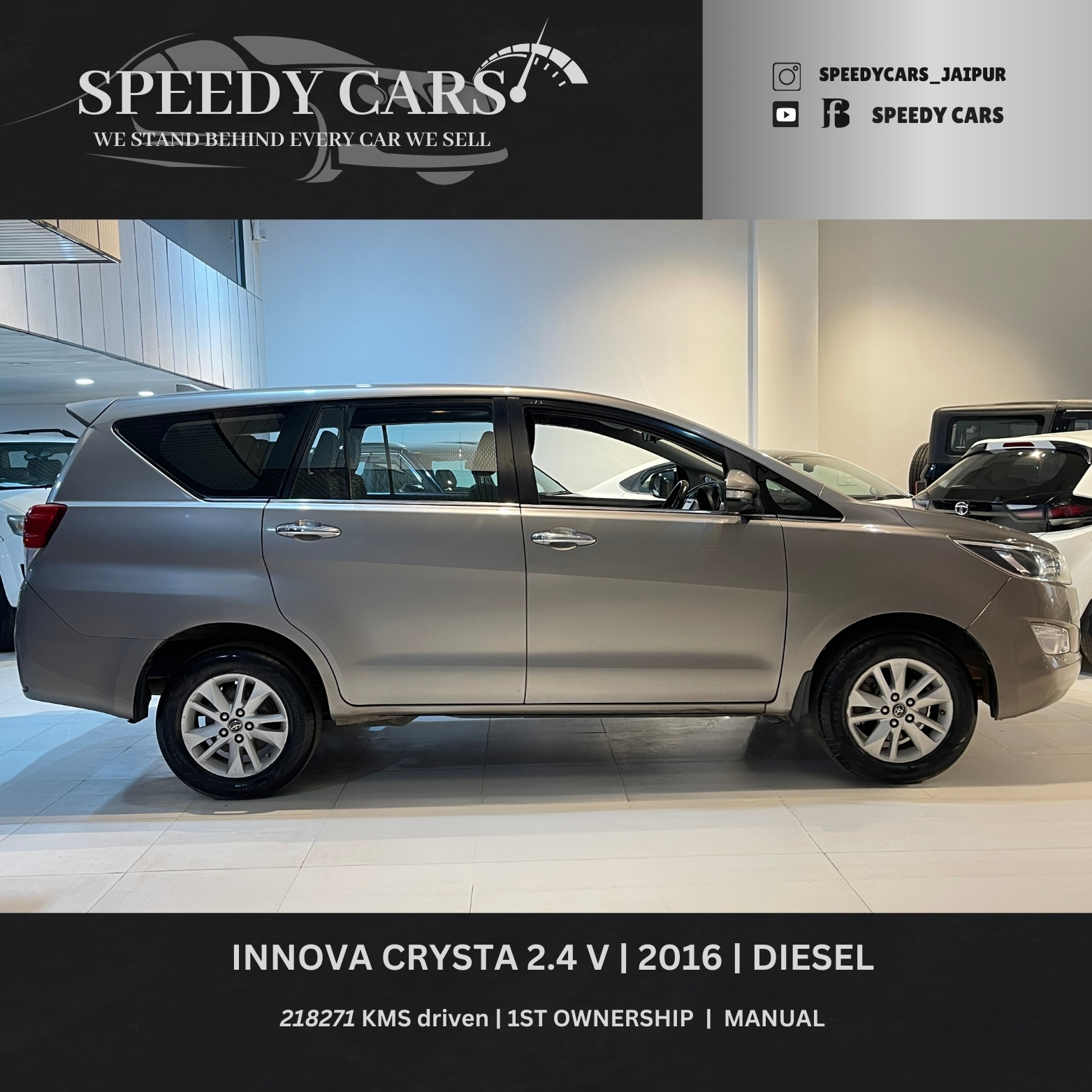 Toyota Innova Crysta VX 2016