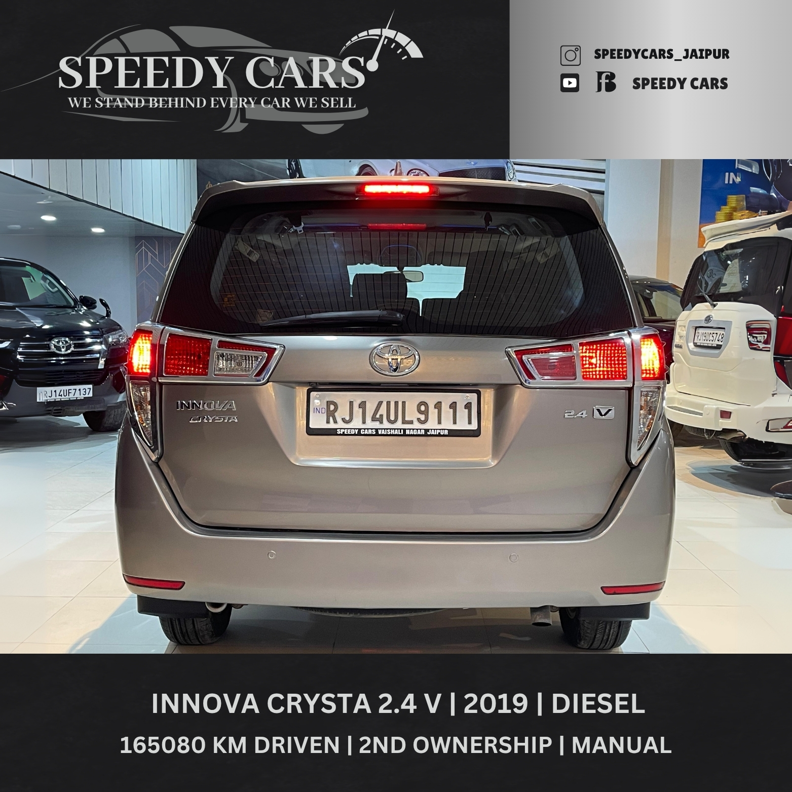 Toyota Innova Crysta VX 2019
