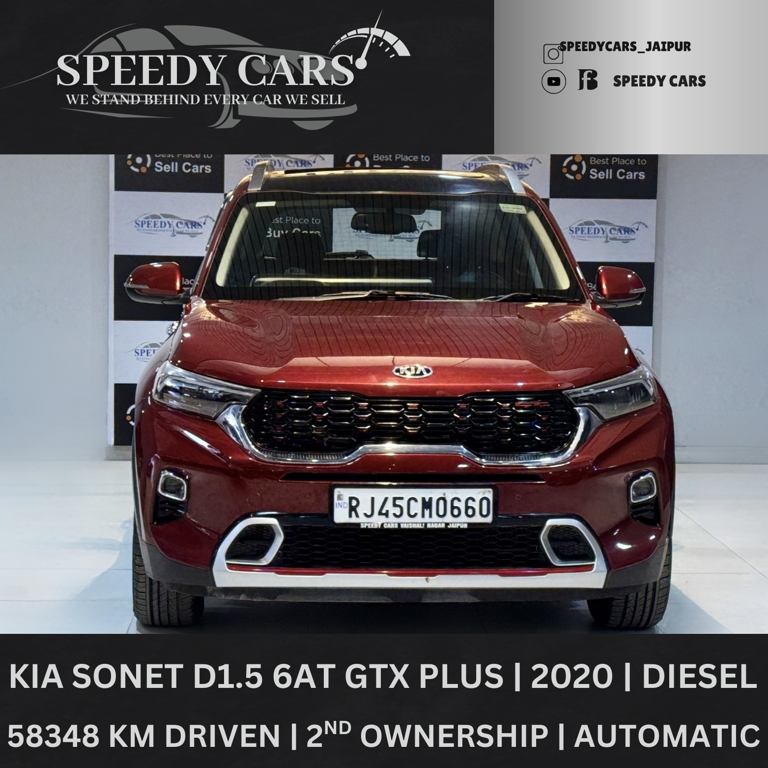Kia Sonet GTX+ 2020