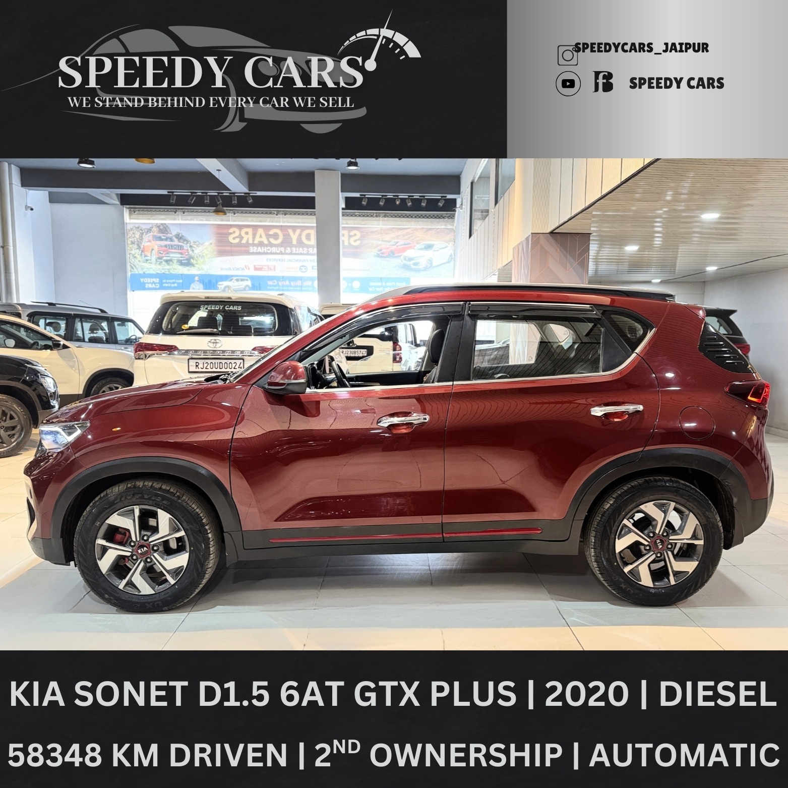 Kia Sonet GTX+ 2020